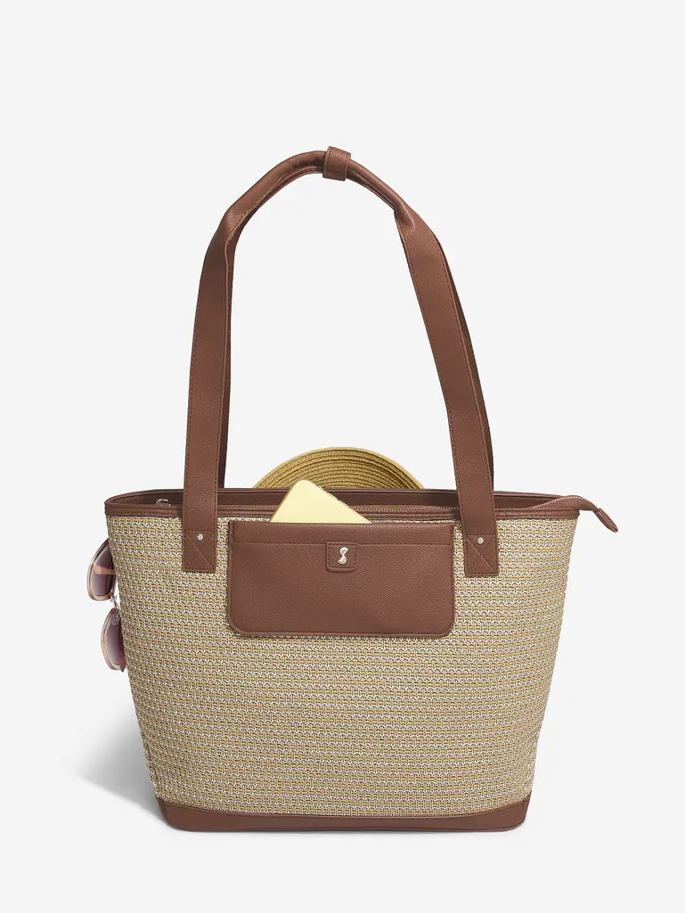 Raffia Tote Bag